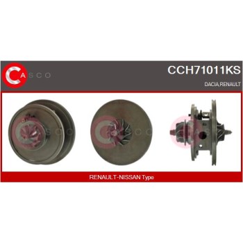 Conjunto piezas turbocompresor - CASCO CCH71011KS