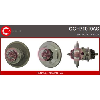 Conjunto piezas turbocompresor - CASCO CCH71019AS