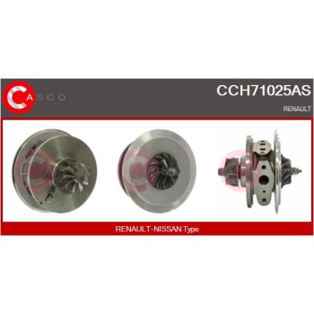Conjunto piezas turbocompresor - CASCO CCH71025AS