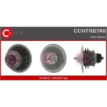 Conjunto piezas turbocompresor - CASCO CCH71027AS