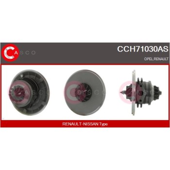 Conjunto piezas turbocompresor - CASCO CCH71030AS
