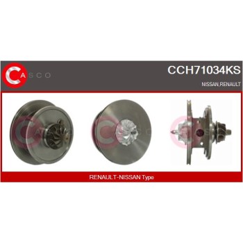 Conjunto piezas turbocompresor - CASCO CCH71034KS