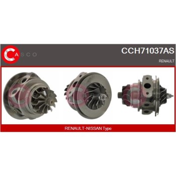 Conjunto piezas turbocompresor - CASCO CCH71037AS