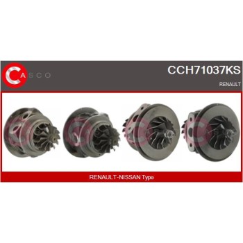 Conjunto piezas turbocompresor - CASCO CCH71037KS