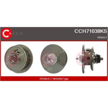 Conjunto piezas turbocompresor - CASCO CCH71038KS