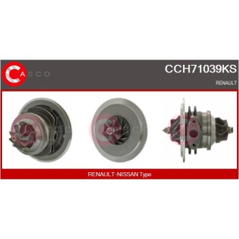 Conjunto piezas turbocompresor - CASCO CCH71039KS