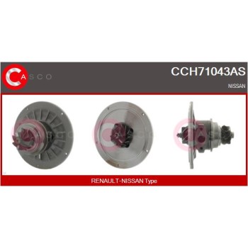 Conjunto piezas turbocompresor - CASCO CCH71043AS