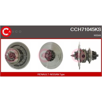 Conjunto piezas turbocompresor - CASCO CCH71045KS