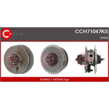 Conjunto piezas turbocompresor - CASCO CCH71047KS