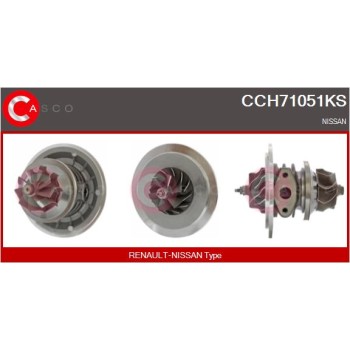 Conjunto piezas turbocompresor - CASCO CCH71051KS