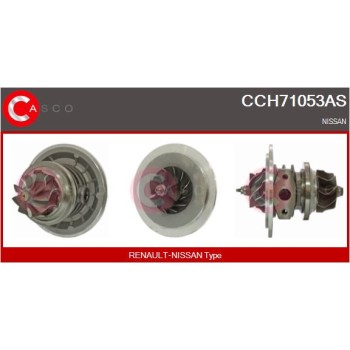 Conjunto piezas turbocompresor - CASCO CCH71053AS
