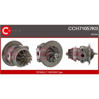 Conjunto piezas turbocompresor - CASCO CCH71057KS