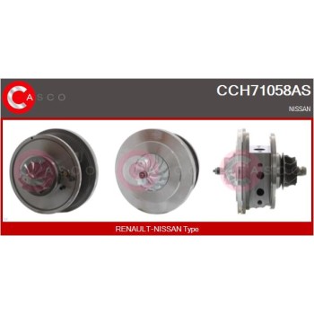 Conjunto piezas turbocompresor - CASCO CCH71058AS
