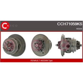 Conjunto piezas turbocompresor - CASCO CCH71059KS