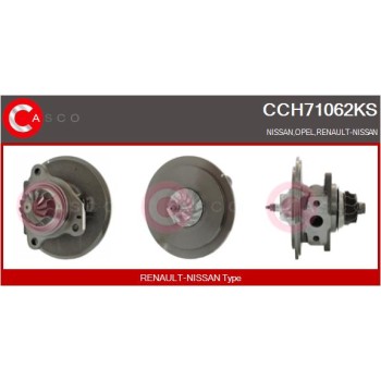Conjunto piezas turbocompresor - CASCO CCH71062KS