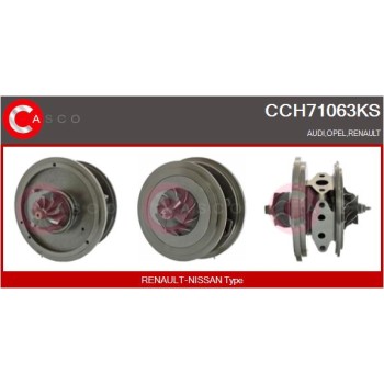 Conjunto piezas turbocompresor - CASCO CCH71063KS