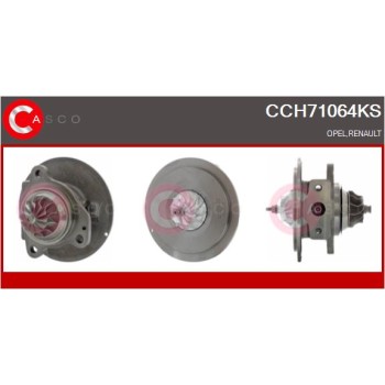 Conjunto piezas turbocompresor - CASCO CCH71064KS