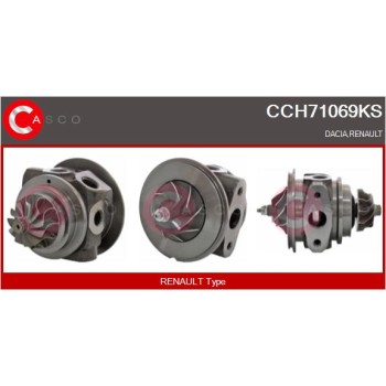 Conjunto piezas turbocompresor - CASCO CCH71069KS