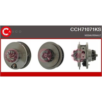 Conjunto piezas turbocompresor - CASCO CCH71071KS