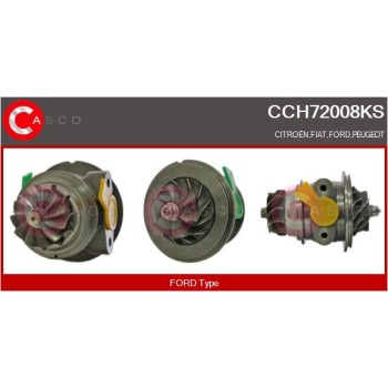 Conjunto piezas turbocompresor - CASCO CCH72008KS
