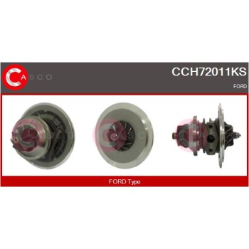 Conjunto piezas turbocompresor - CASCO CCH72011KS