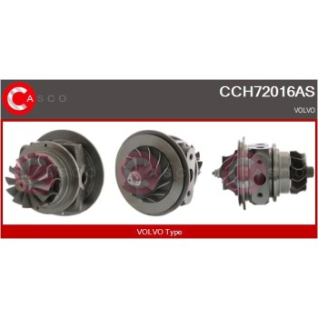 Conjunto piezas turbocompresor - CASCO CCH72016AS