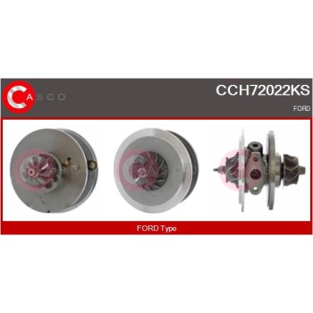 Conjunto piezas turbocompresor - CASCO CCH72022KS