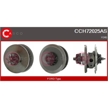 Conjunto piezas turbocompresor - CASCO CCH72025AS