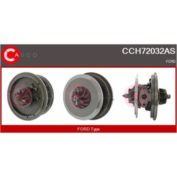 Conjunto piezas turbocompresor - CASCO CCH72032AS