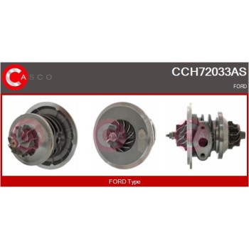 Conjunto piezas turbocompresor - CASCO CCH72033AS