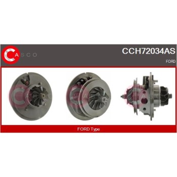 Conjunto piezas turbocompresor - CASCO CCH72034AS