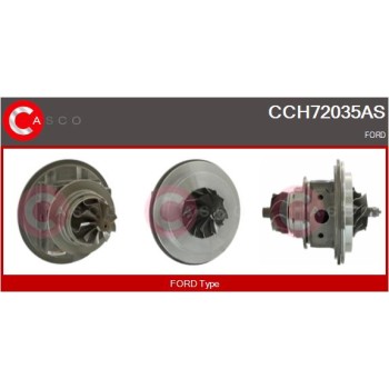 Conjunto piezas turbocompresor - CASCO CCH72035AS