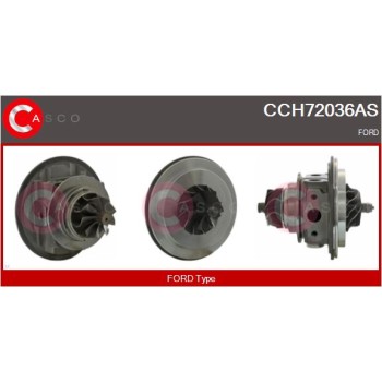 Conjunto piezas turbocompresor - CASCO CCH72036AS