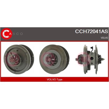 Conjunto piezas turbocompresor - CASCO CCH72041AS