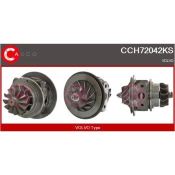 Conjunto piezas turbocompresor - CASCO CCH72042KS