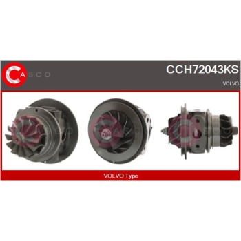 Conjunto piezas turbocompresor - CASCO CCH72043KS