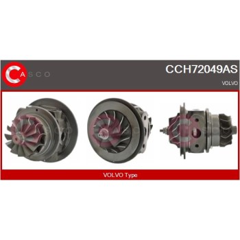 Conjunto piezas turbocompresor - CASCO CCH72049AS