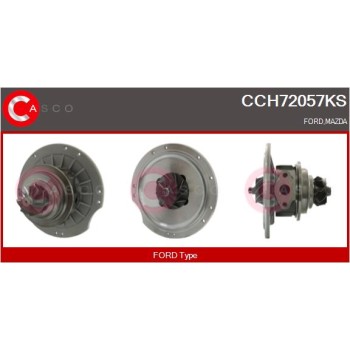 Conjunto piezas turbocompresor - CASCO CCH72057KS