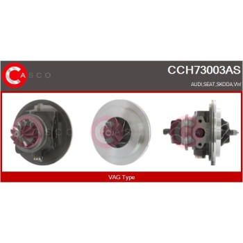 Conjunto piezas turbocompresor - CASCO CCH73003AS