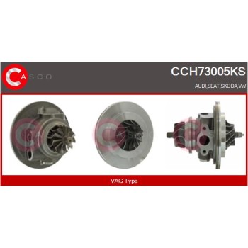 Conjunto piezas turbocompresor - CASCO CCH73005KS