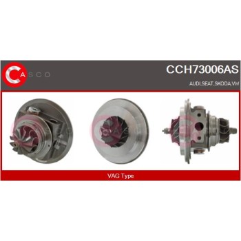 Conjunto piezas turbocompresor - CASCO CCH73006AS