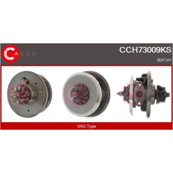 Conjunto piezas turbocompresor - CASCO CCH73009KS