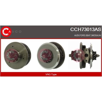 Conjunto piezas turbocompresor - CASCO CCH73013AS
