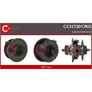 Conjunto piezas turbocompresor - CASCO CCH73017KS