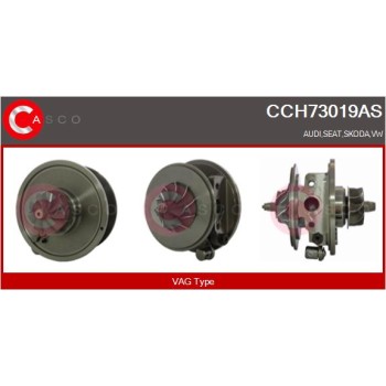 Conjunto piezas turbocompresor - CASCO CCH73019AS