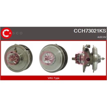 Conjunto piezas turbocompresor - CASCO CCH73021KS