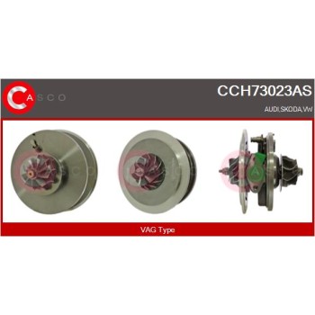 Conjunto piezas turbocompresor - CASCO CCH73023AS