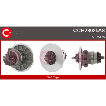 Conjunto piezas turbocompresor - CASCO CCH73025AS