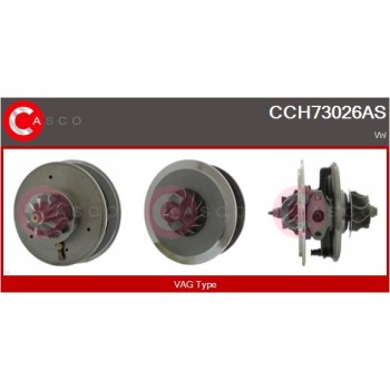 Conjunto piezas turbocompresor - CASCO CCH73026AS
