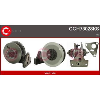 Conjunto piezas turbocompresor - CASCO CCH73028KS